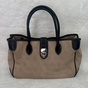 Dooney and Bourke Tan and Black Women's Handbag